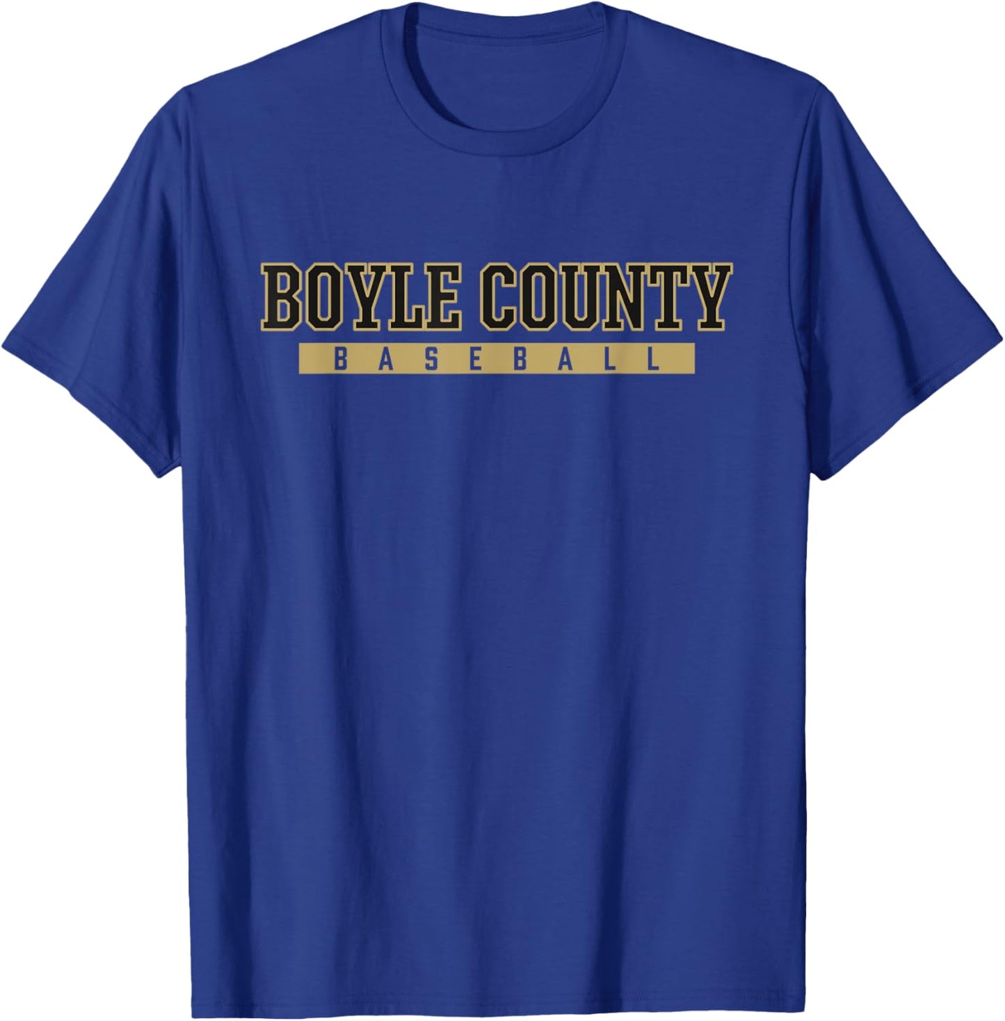 Boyle County High School Baseball T-Shirt - T-Shirt | Royal