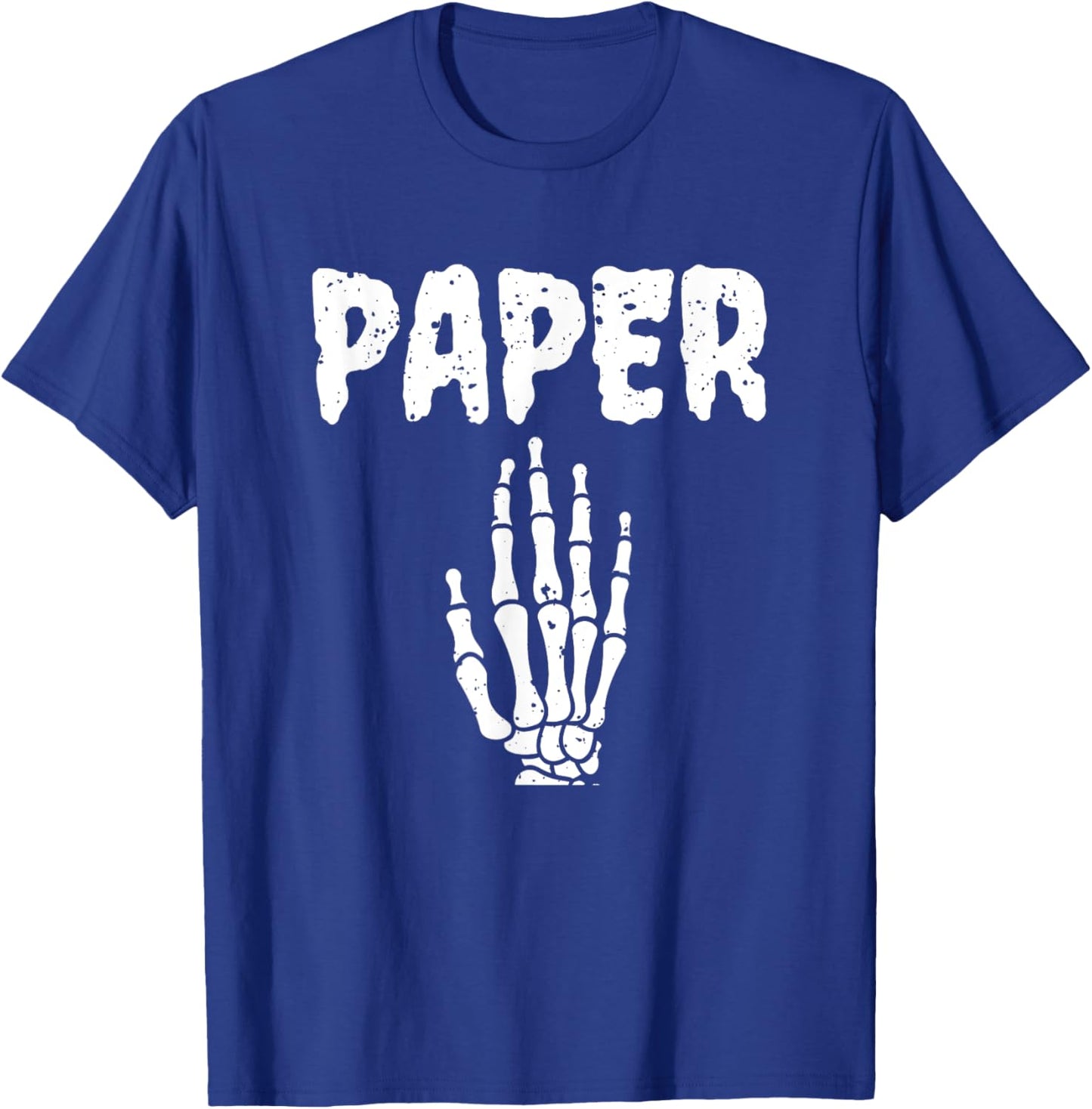 Rock, Paper, Scissors Team Costume - Funny Halloween T-Shirt - T-Shirt | Royal