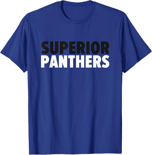 Superior Panthers Bold T-Shirt - T-Shirt | Royal