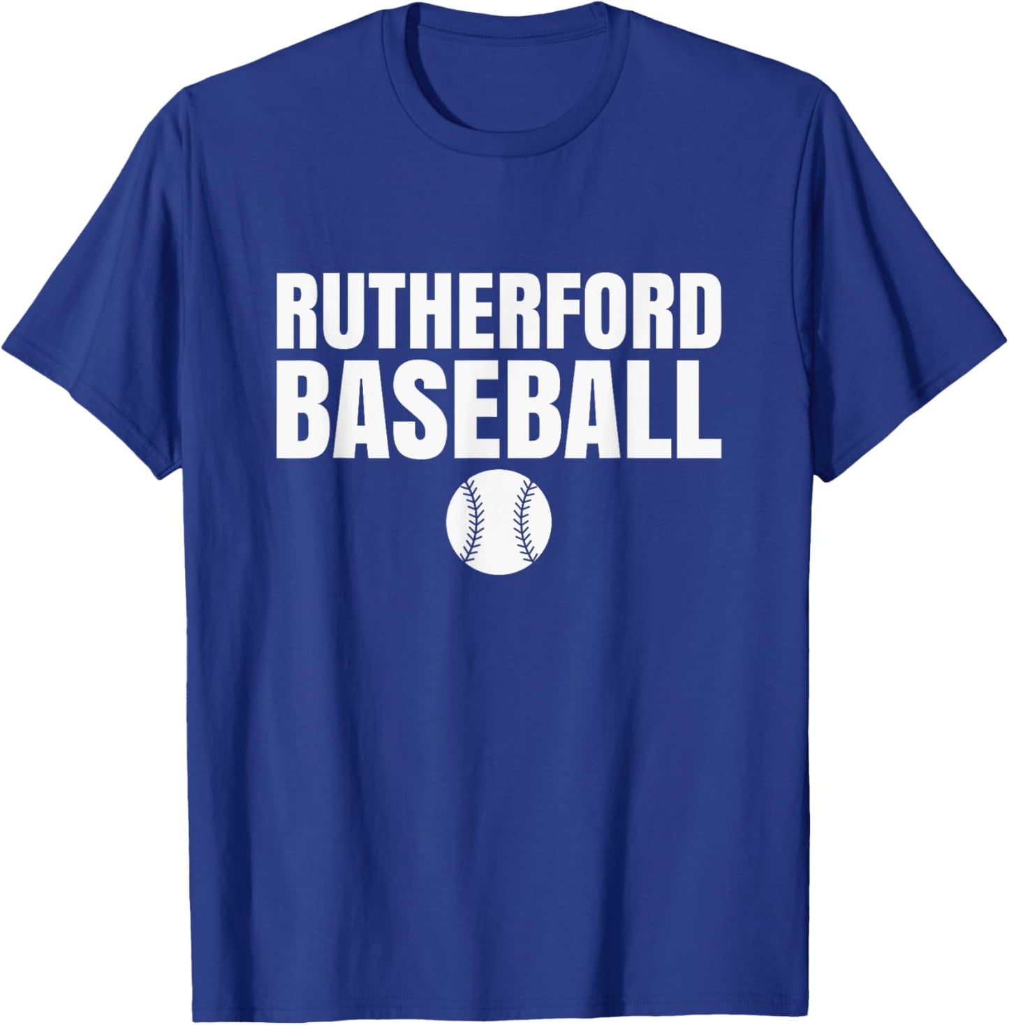 Rutherford High School Baseball T-Shirt - T-Shirt | Royal