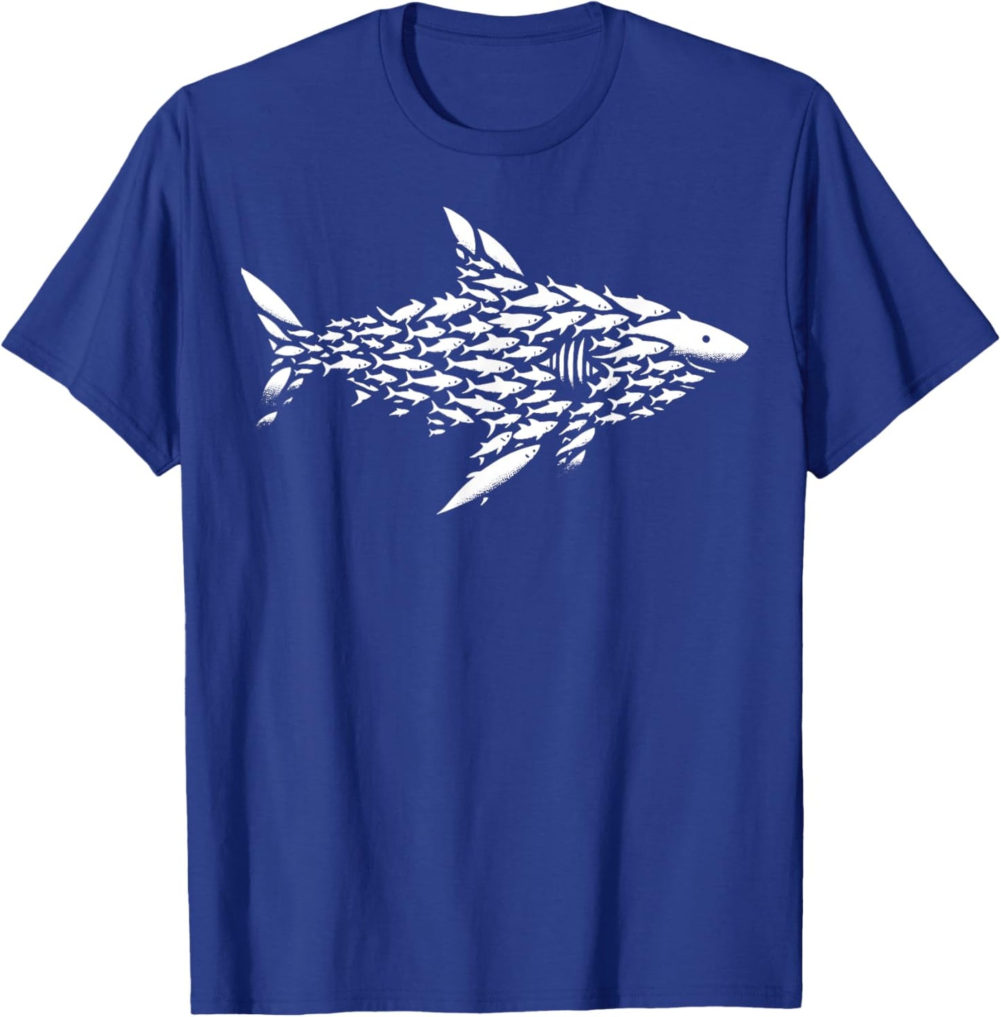 Shark Lover Marine Biology Science Enthusiast T-Shirt - T-Shirt | Royal