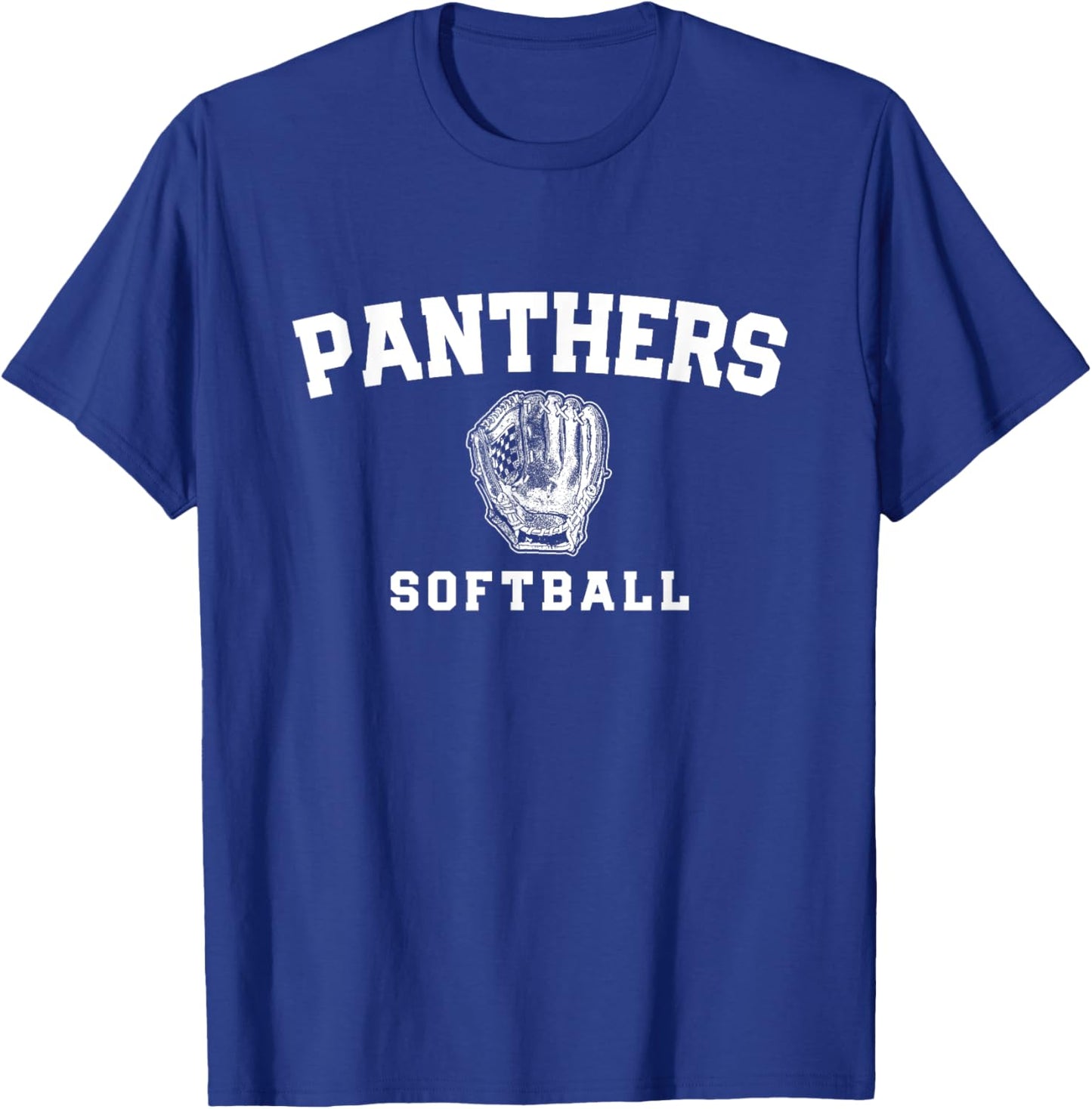 Panthers Cabot Softball Mitt HS T-Shirt - T-Shirt | Royal