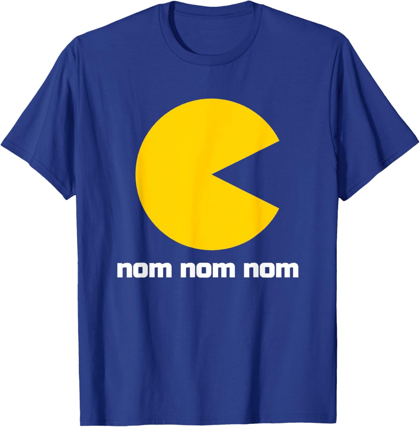 Classic Video Game Nom Nom Nom T-Shirt - T-Shirt | Royal