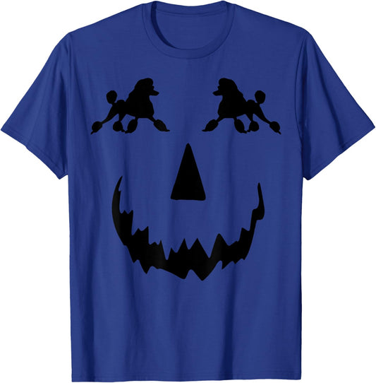 pumpkin Poodle halloween T-Shirt - T-Shirt | Royal