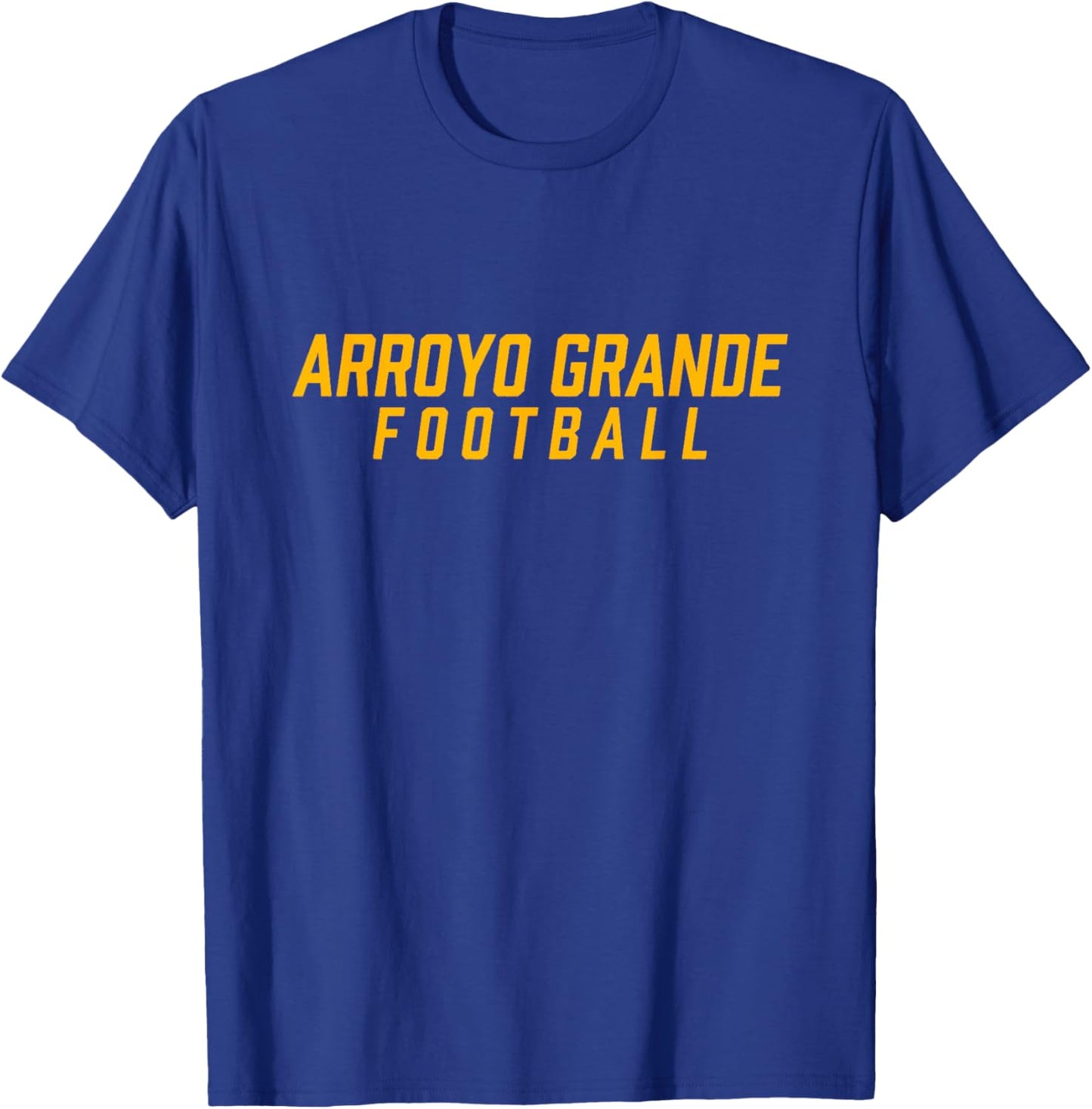 Arroyo Grande High School Football Team T-Shirt - T-Shirt | Royal