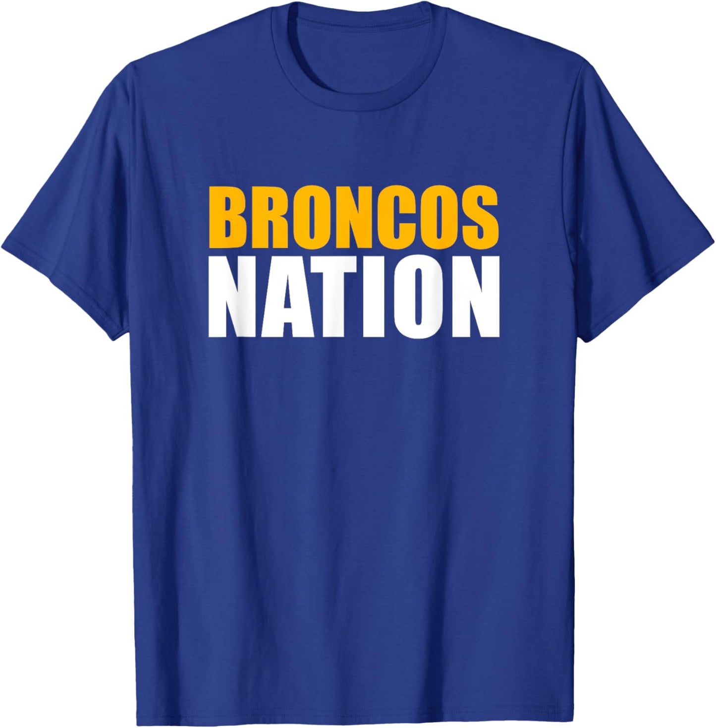 Jefferson Broncos Nation HS T-Shirt - T-Shirt | Royal