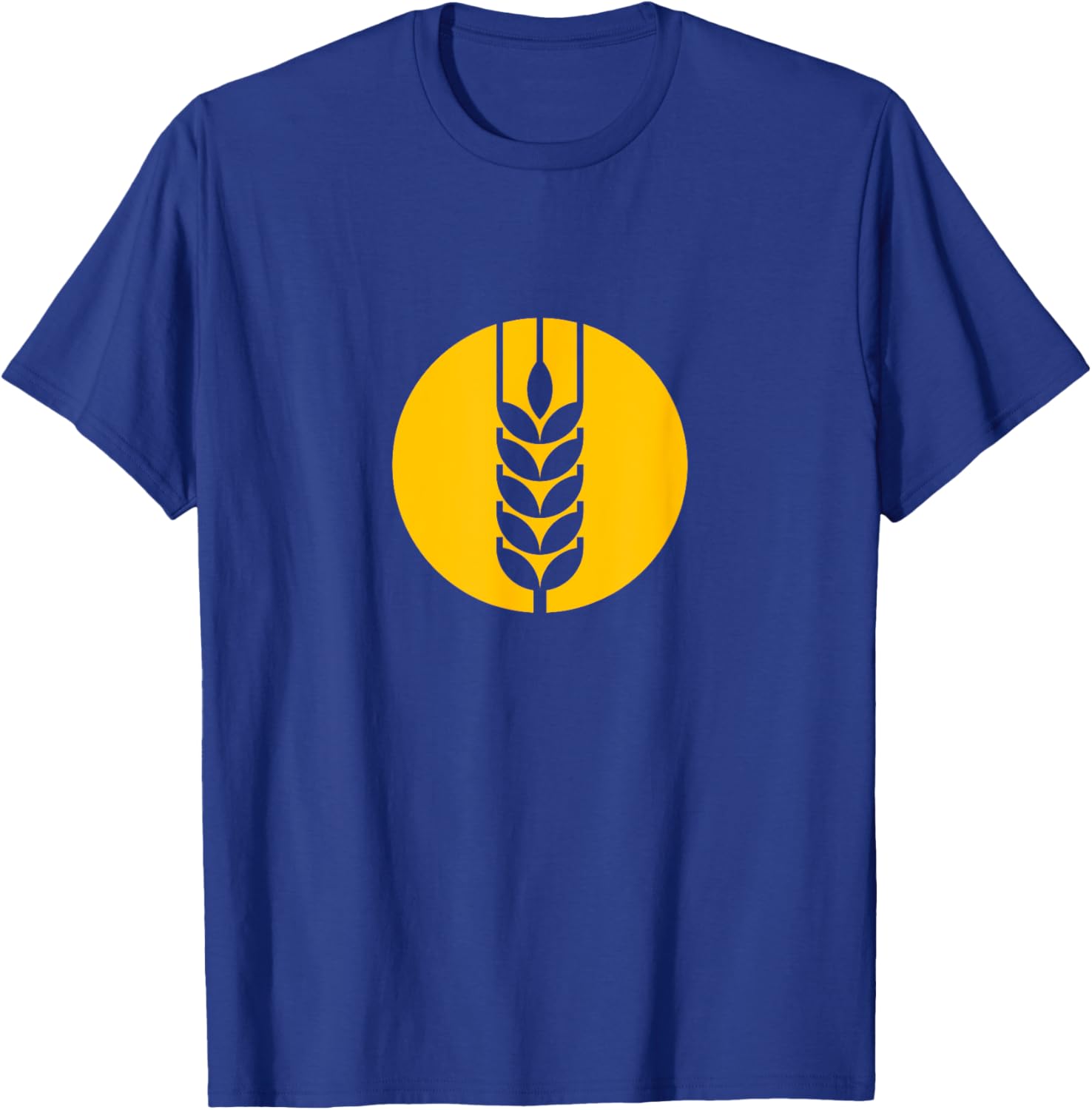 Wheat Harvest Farmer Grain Producer Agriculture T-Shirt - T-Shirt | Royal