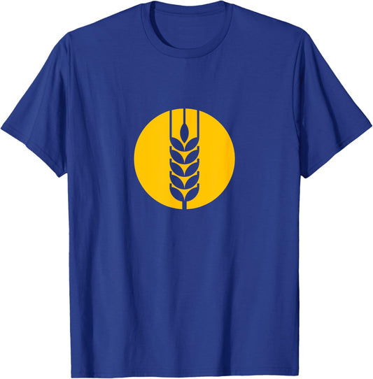 Wheat Harvest Farmer Grain Producer Agriculture T-Shirt - T-Shirt | Royal