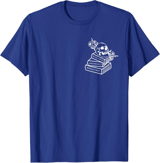 Somebody's Smut Reading Wife Front & Back T-Shirt - T-Shirt | Royal