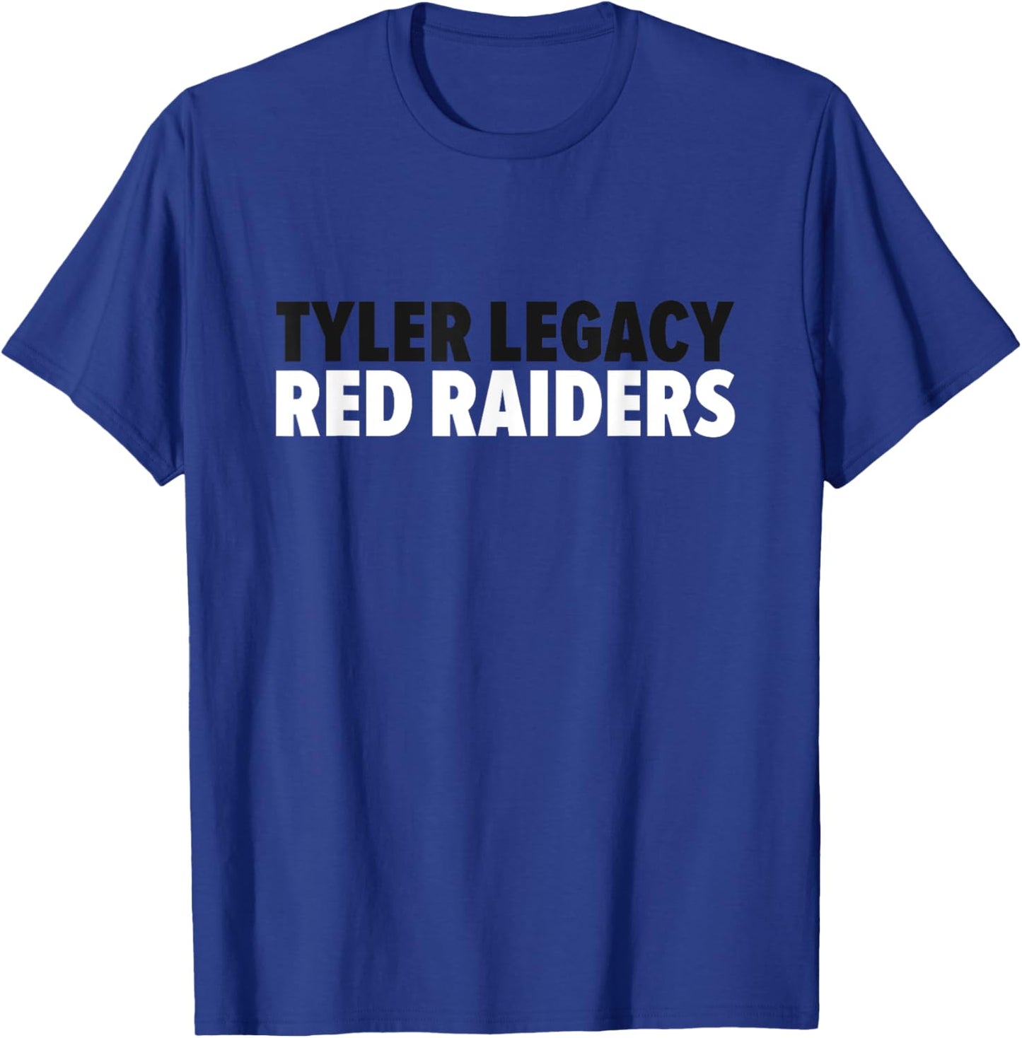 Tyler Legacy Red Raiders Bold T-Shirt - T-Shirt | Royal