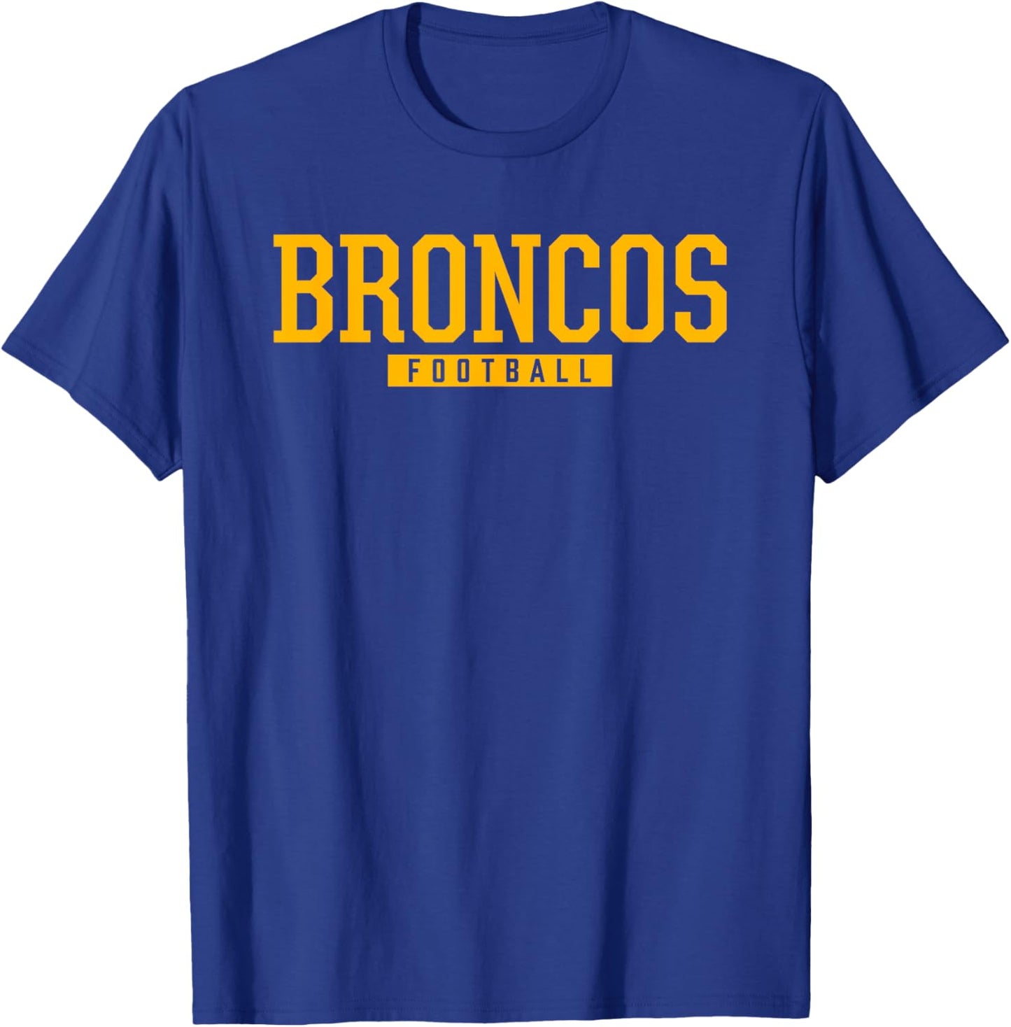 Spring Hill Broncos Football HS T-Shirt - T-Shirt | Royal