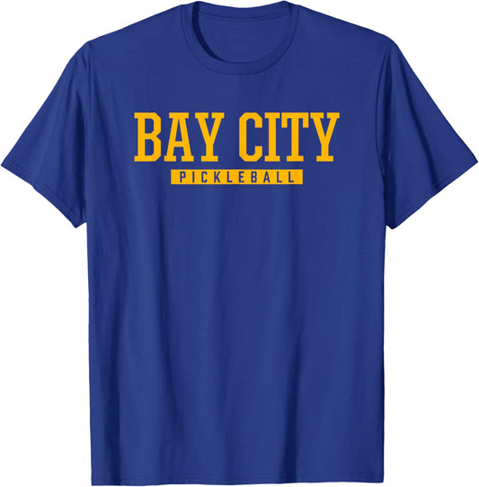 Bay City Black Cats Pickleball HS T-Shirt - T-Shirt | Royal