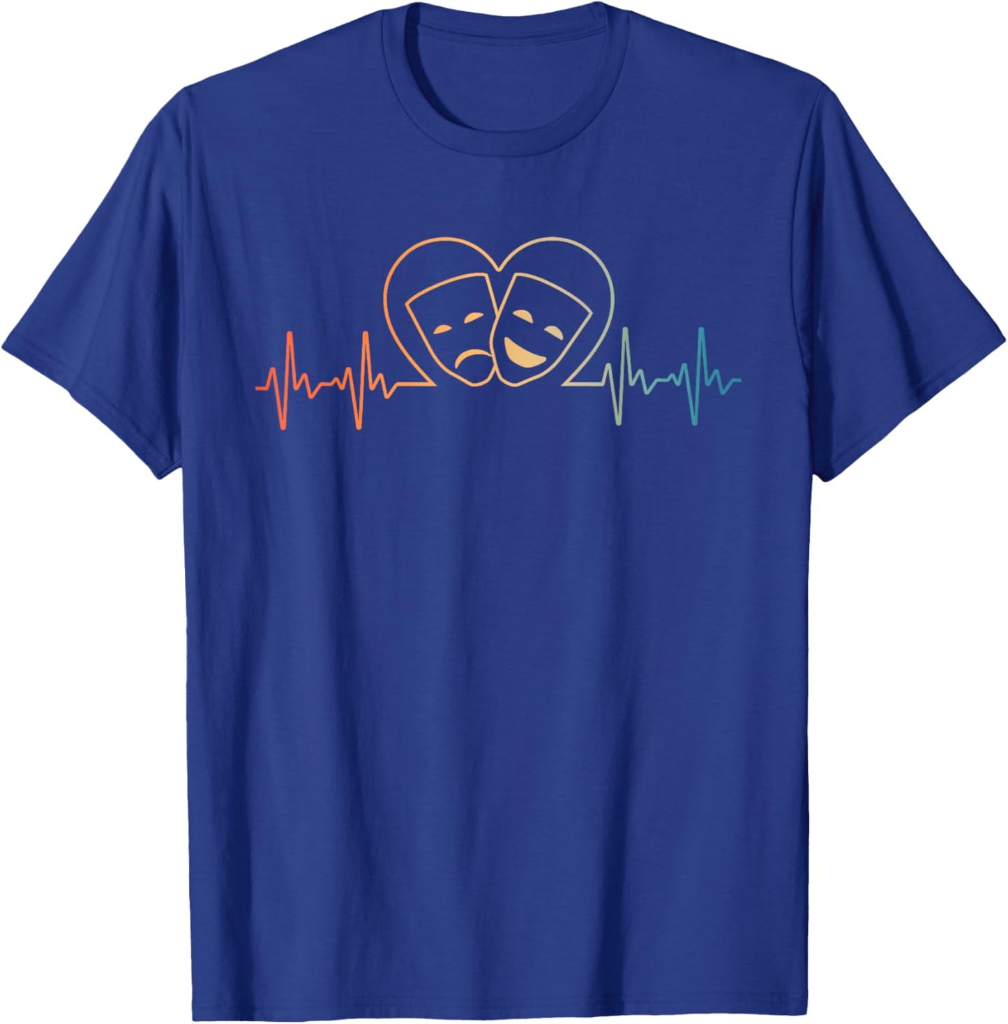 Funny Theater Design Women Drama Musical Theatre T-Shirt - T-Shirt | Royal