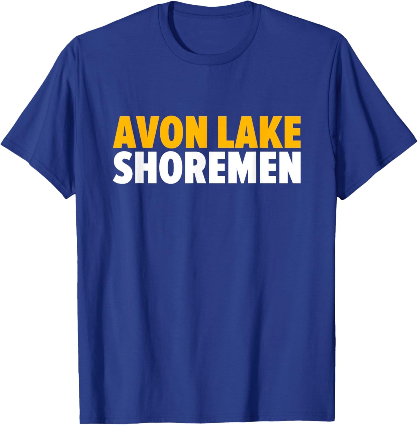 Avon Lake Shoremen Bold T-Shirt - T-Shirt | Royal