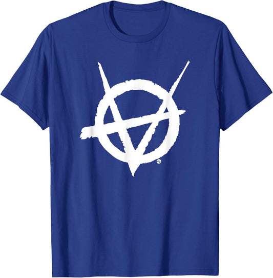 World of Darkness Vampire: The Masquerade Brujah Icon Black -Adult T-Shirt - T-Shirt | Royal