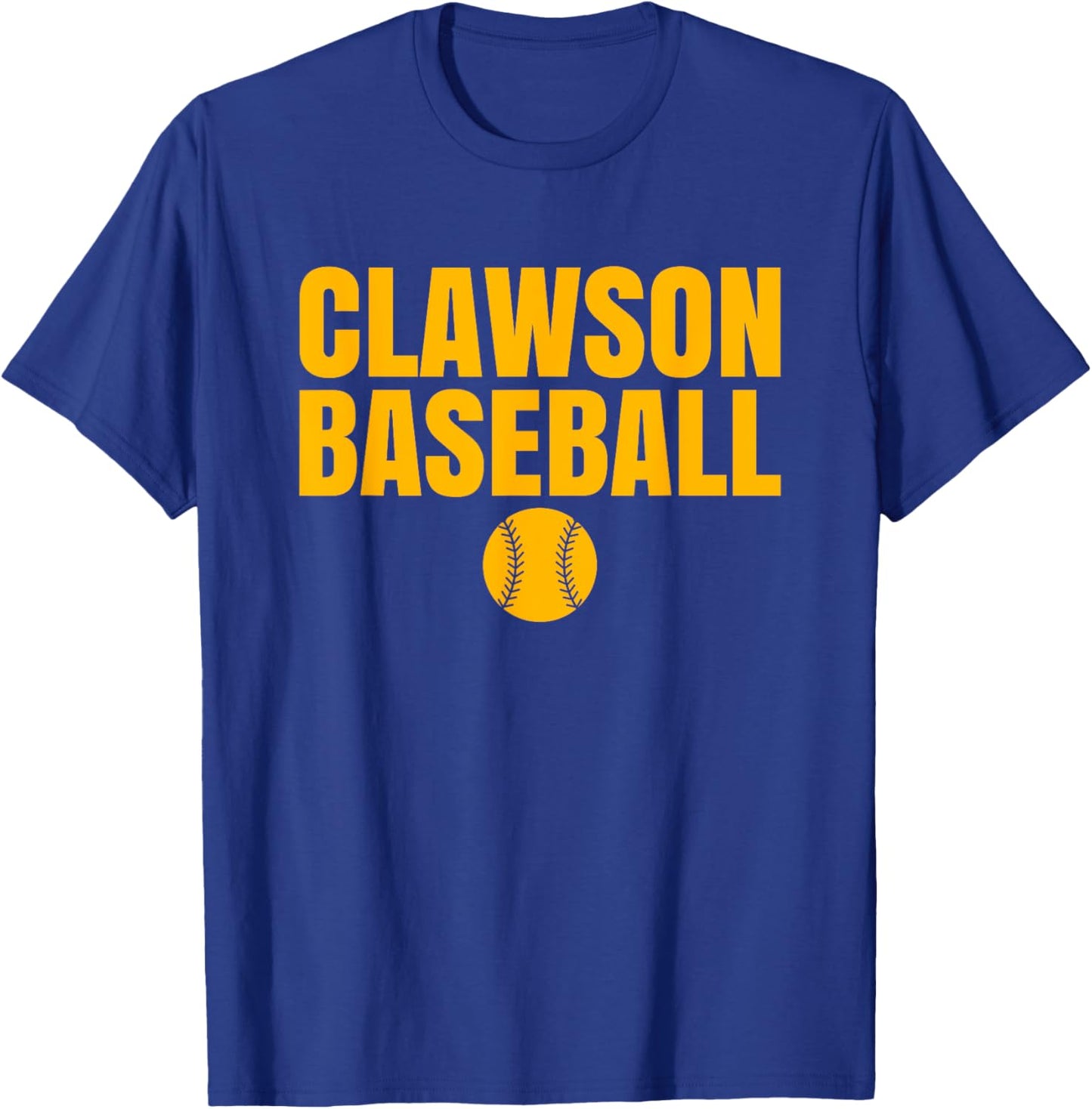 Clawson High School Baseball T-Shirt - T-Shirt | Royal