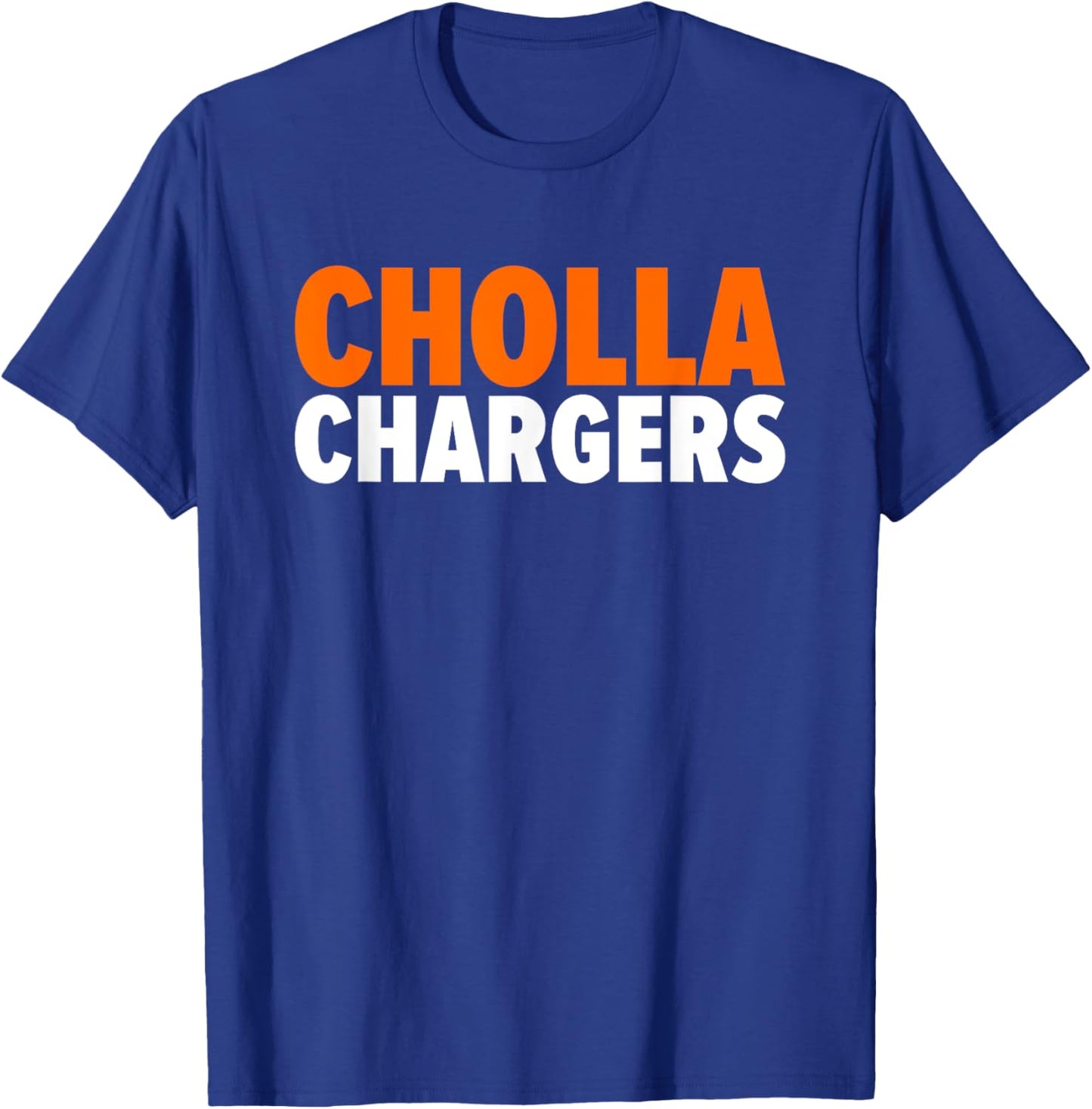 Cholla Chargers Bold T-Shirt - T-Shirt | Royal