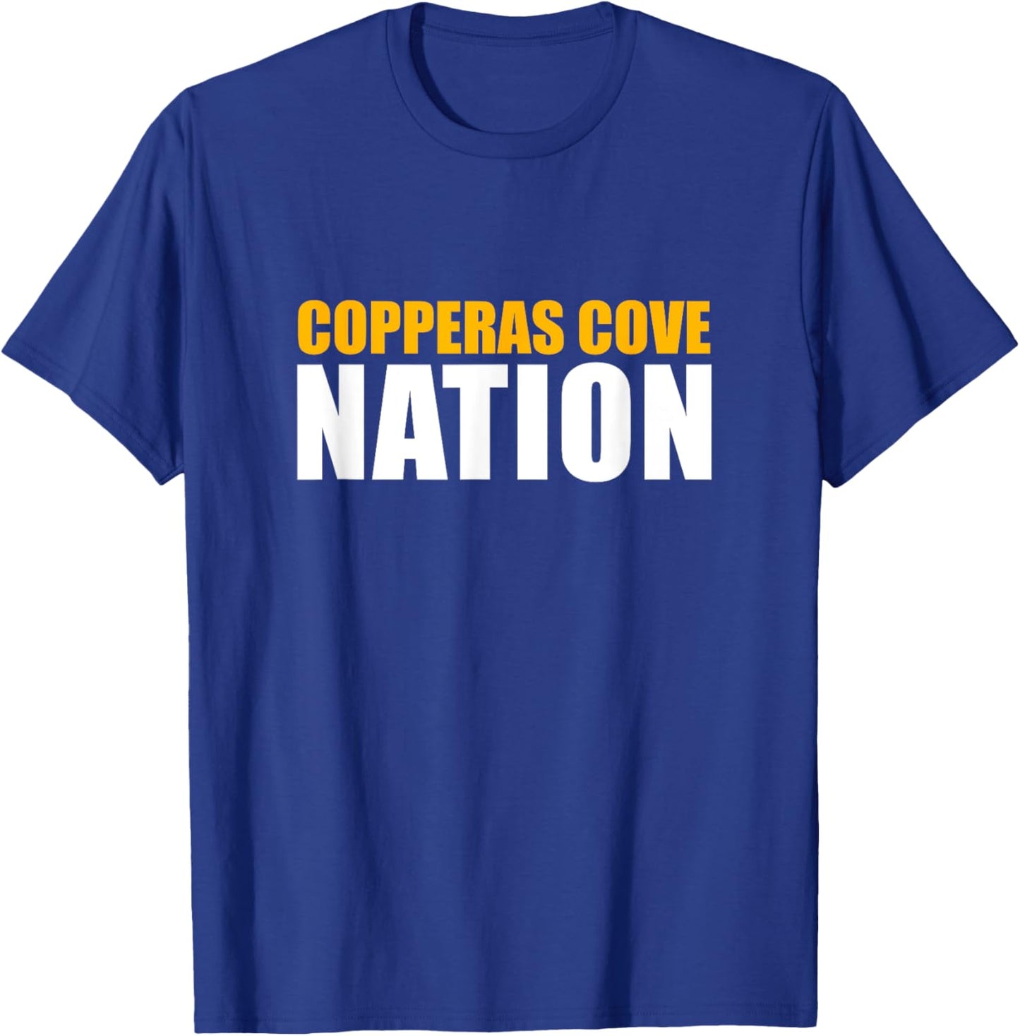 Copperas Cove High School Nation T-Shirt - T-Shirt | Royal