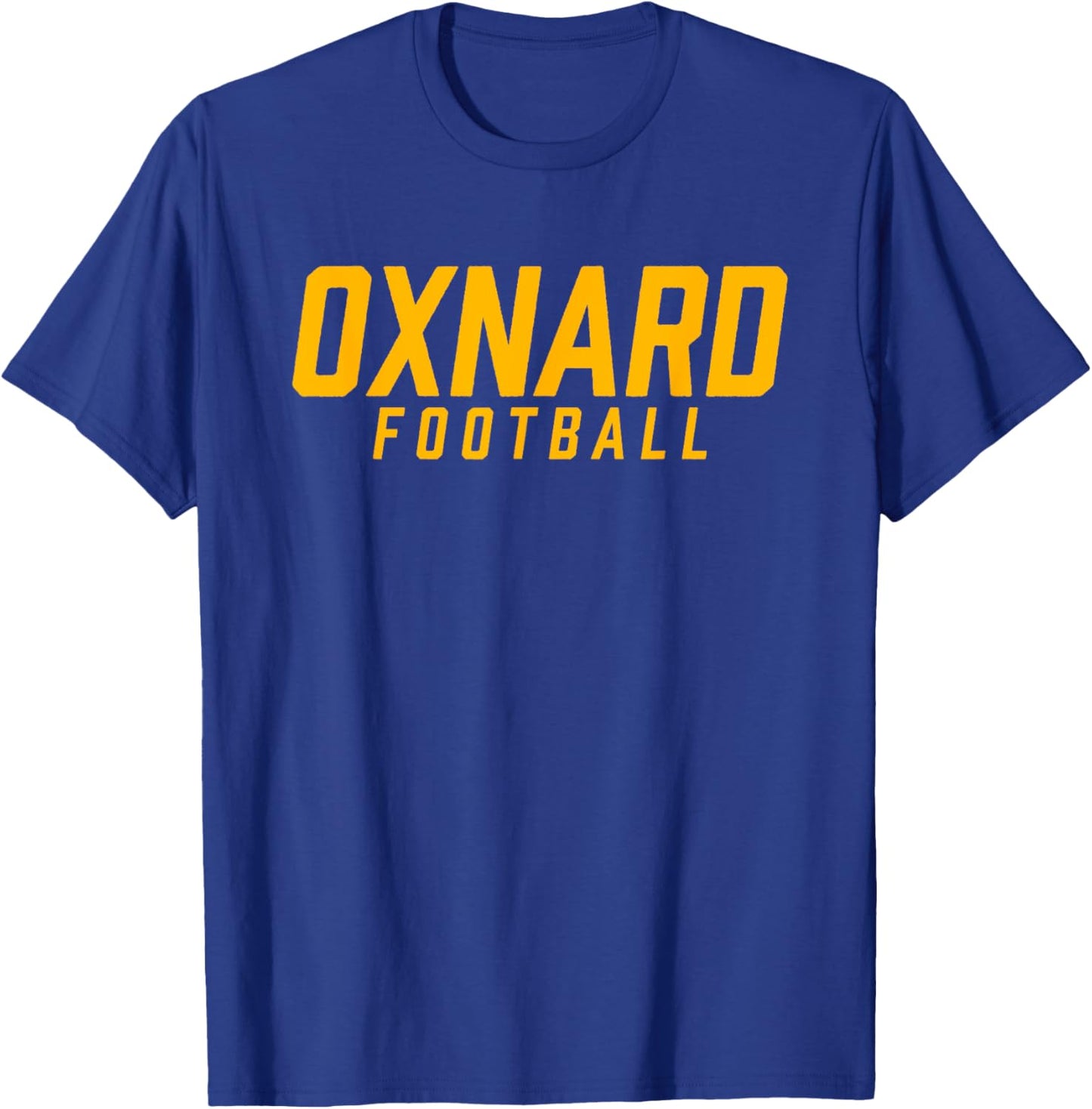 Oxnard High School Football Team T-Shirt - T-Shirt | Royal