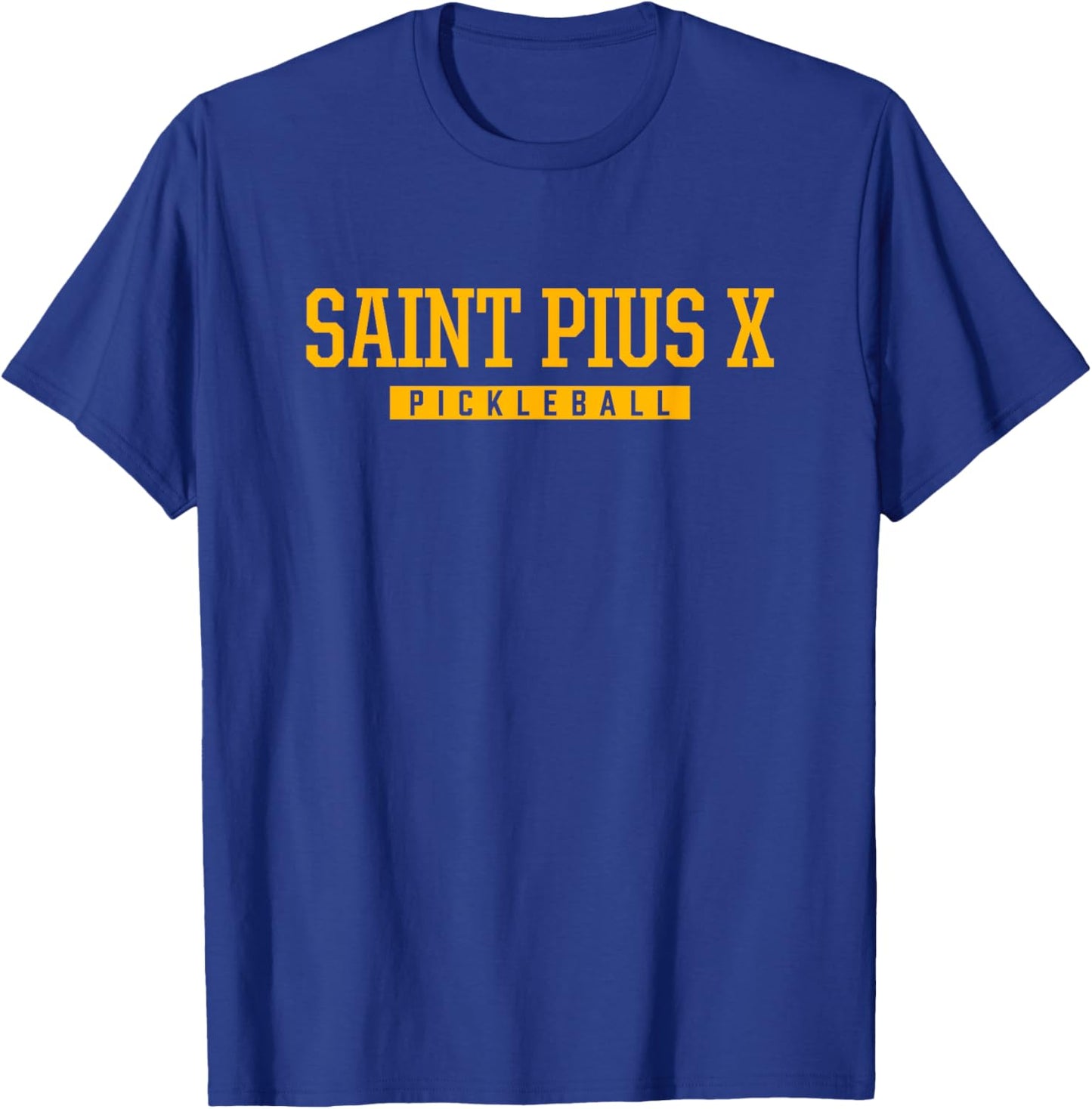 Saint Pius X Sartans Pickleball HS T-Shirt - T-Shirt | Royal