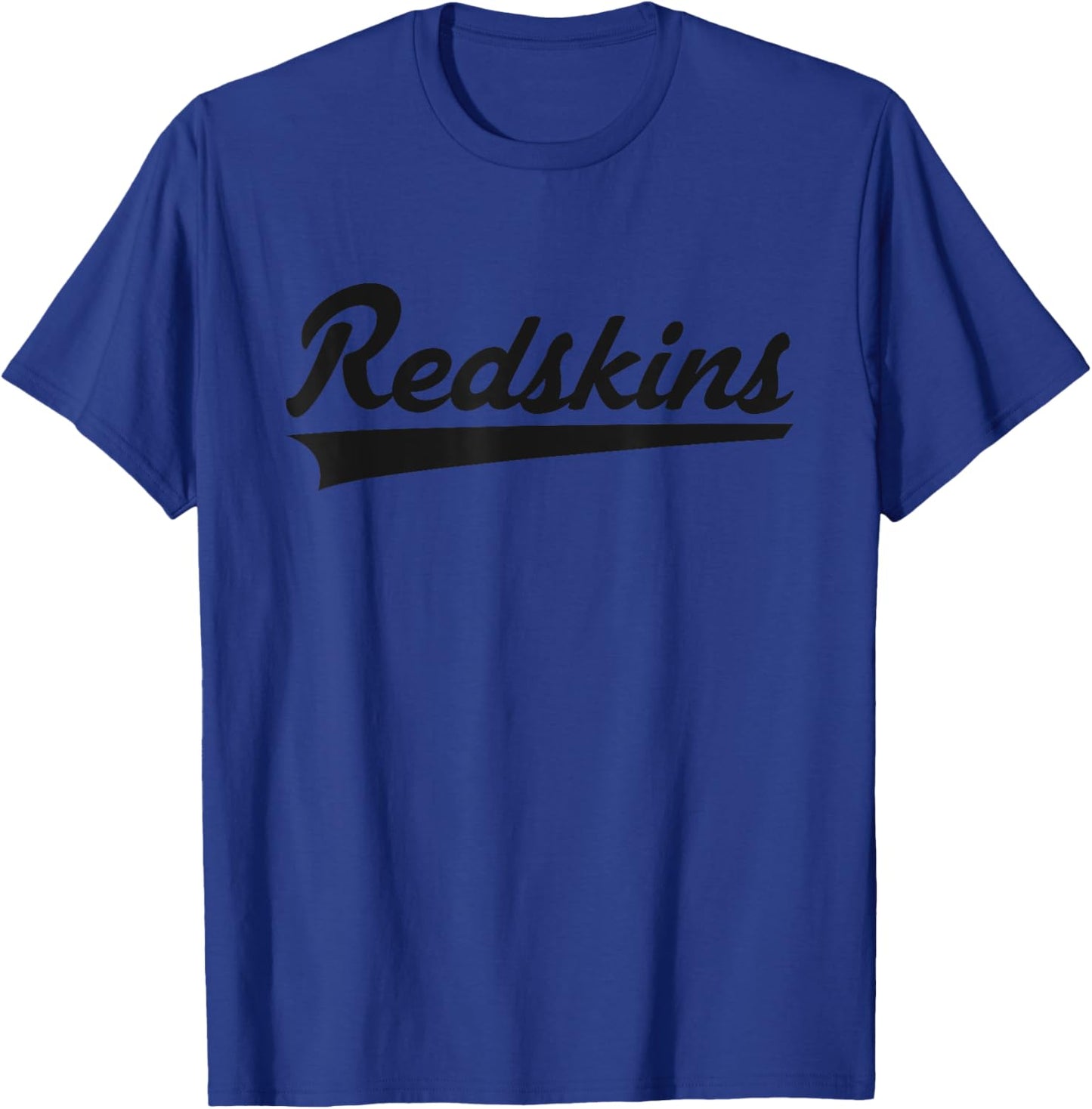 Coshocton Redskins Vintage Swoosh T-Shirt - T-Shirt | Royal