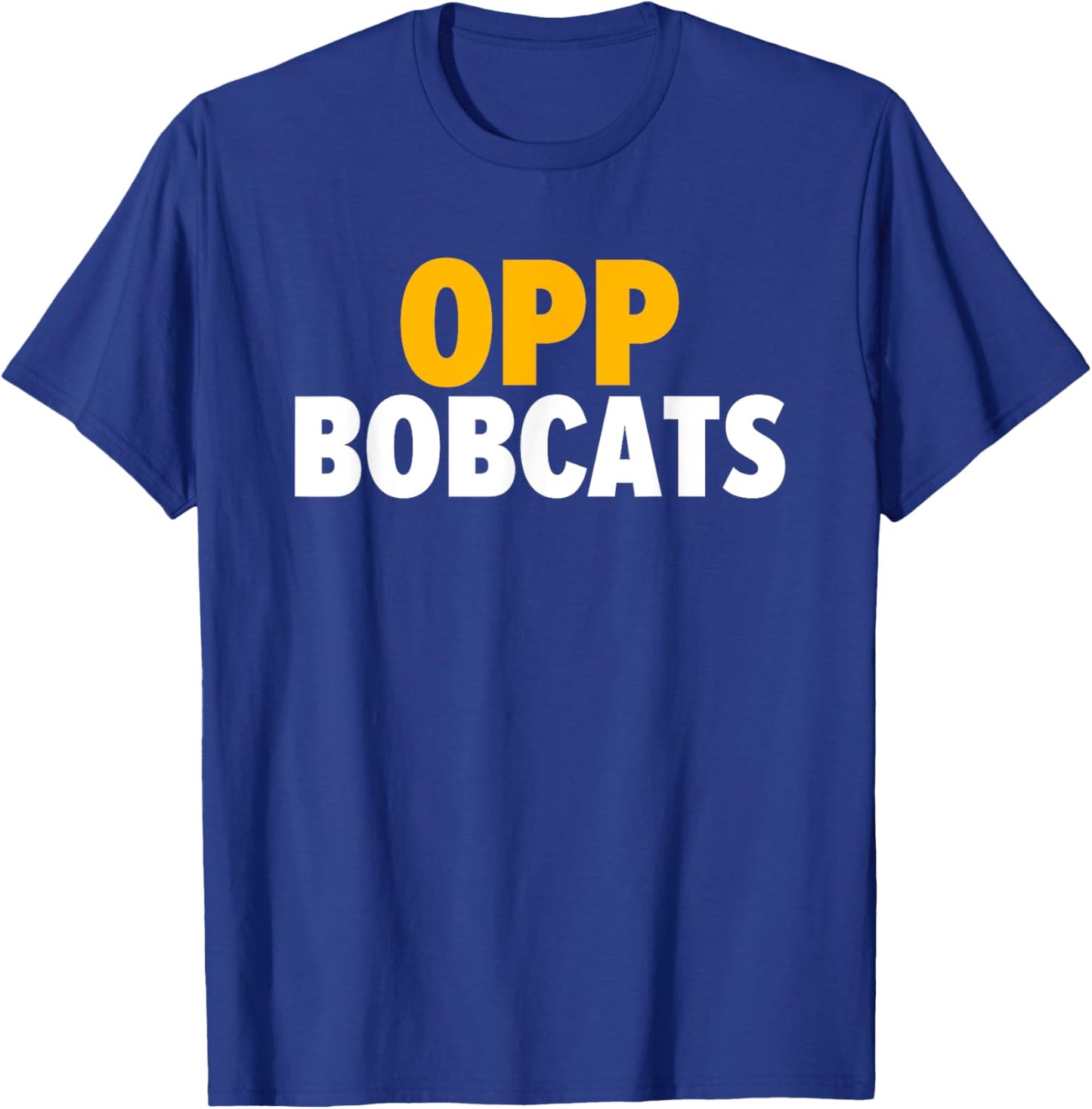 Opp Bobcats Bold T-Shirt - T-Shirt | Royal