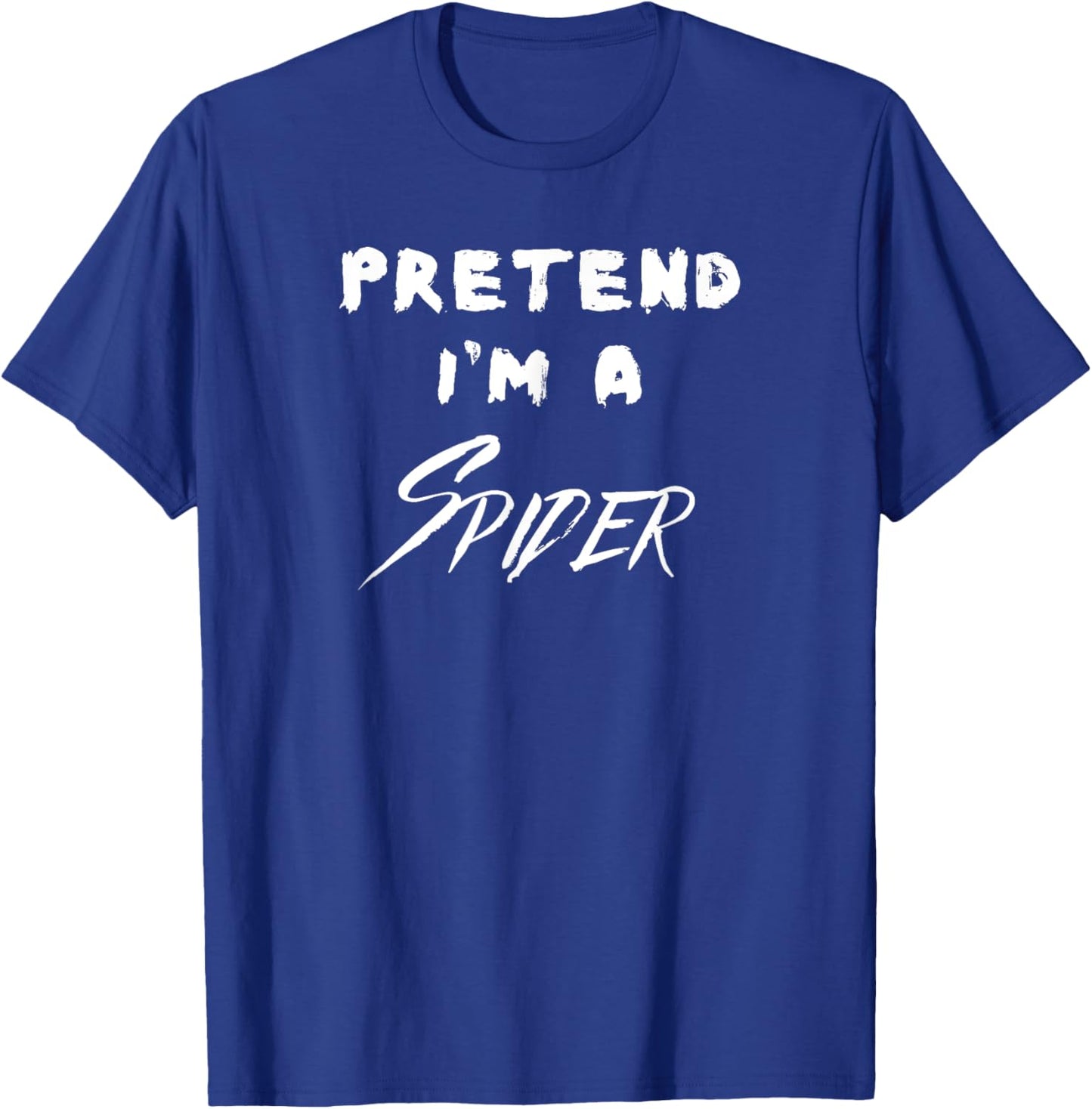 Pretend I'm a Spider Halloween Costume T-Shirt - T-Shirt | Royal