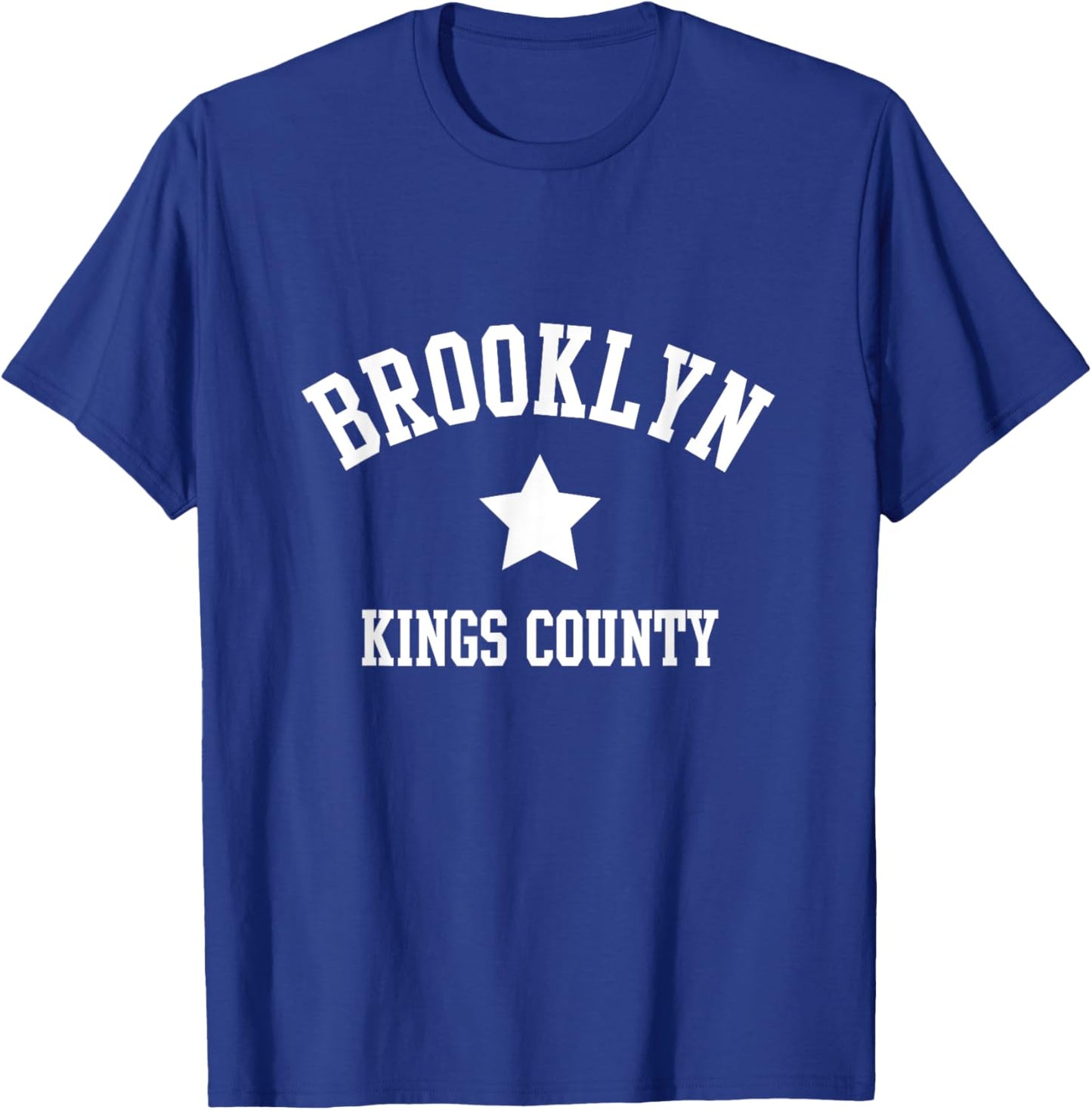 Brooklyn Kings County NY New York Coolest borough T-Shirt - T-Shirt | Royal