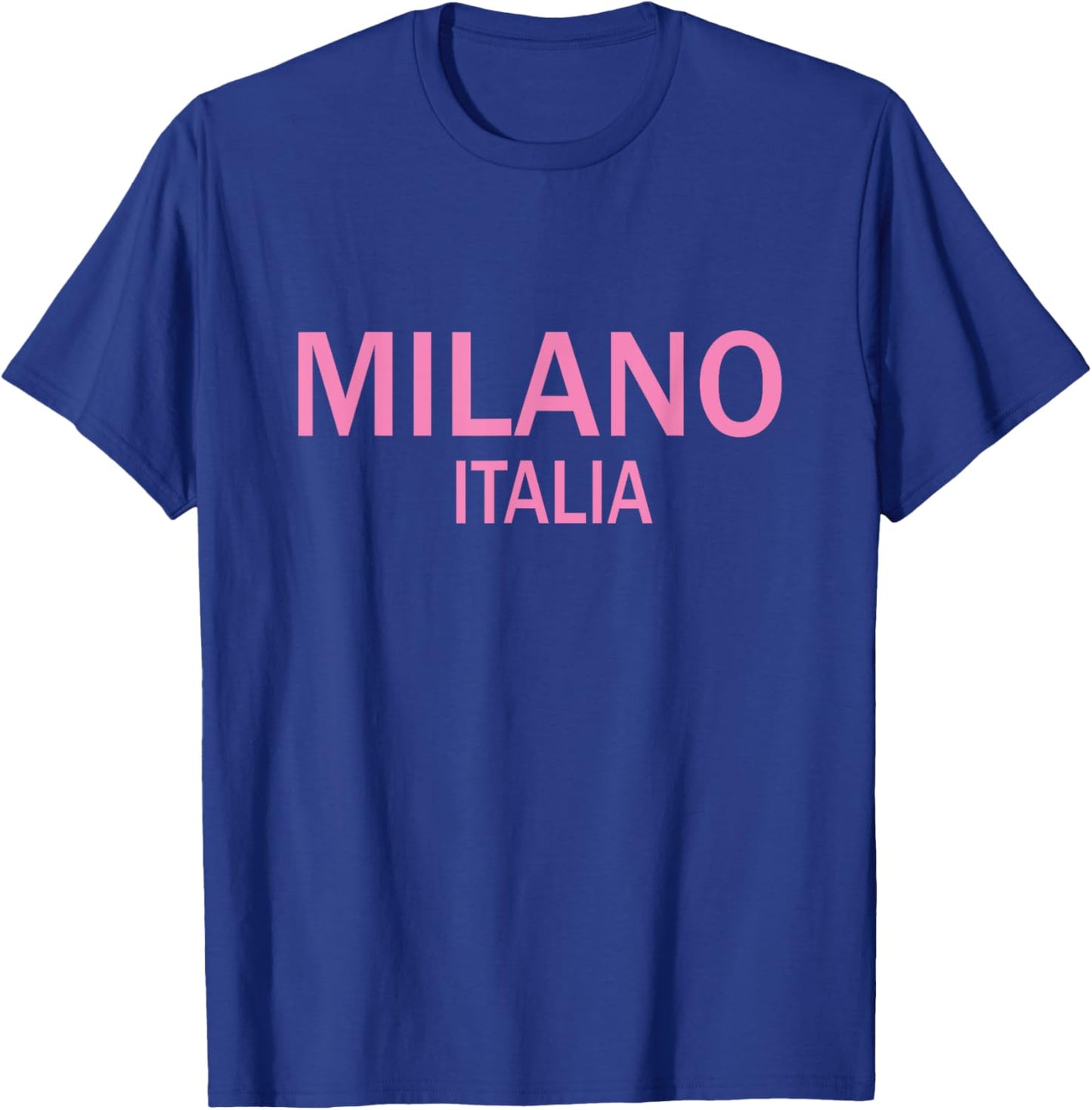 Milano Italia Vintage Italy Italian Souvenir Travel T T-Shirt - T-Shirt | Royal