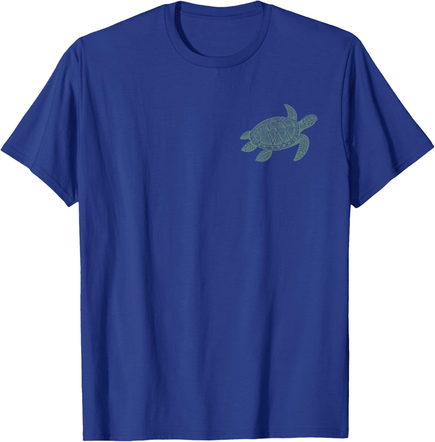 Love Sea Turtles Ocean Lovers Nature T-Shirt - T-Shirt | Royal