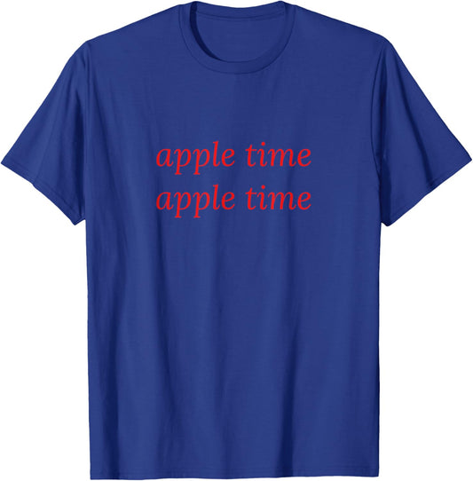 Apple Time T-Shirt - T-Shirt | Royal