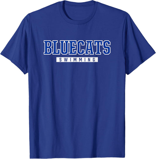 Coleman Bluecats Swimming T-Shirt - T-Shirt | Royal