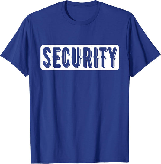 Baby Security Costume Toddler Infant Security Guard Officer T-Shirt - T-Shirt | Royal