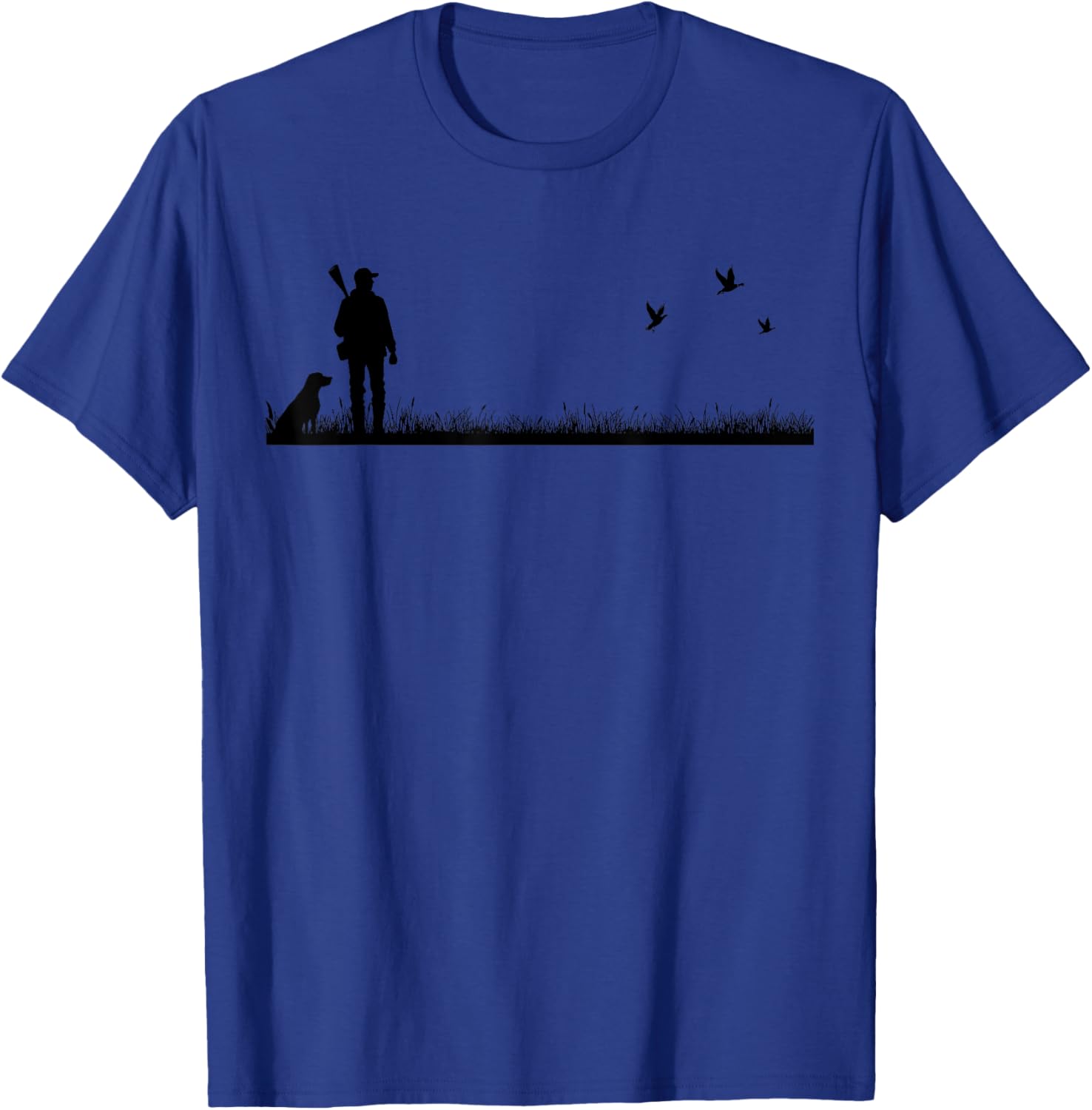 Upland Bird Hunting Dog Duck Pheasant Quail For Hunters T-Shirt - T-Shirt | Royal