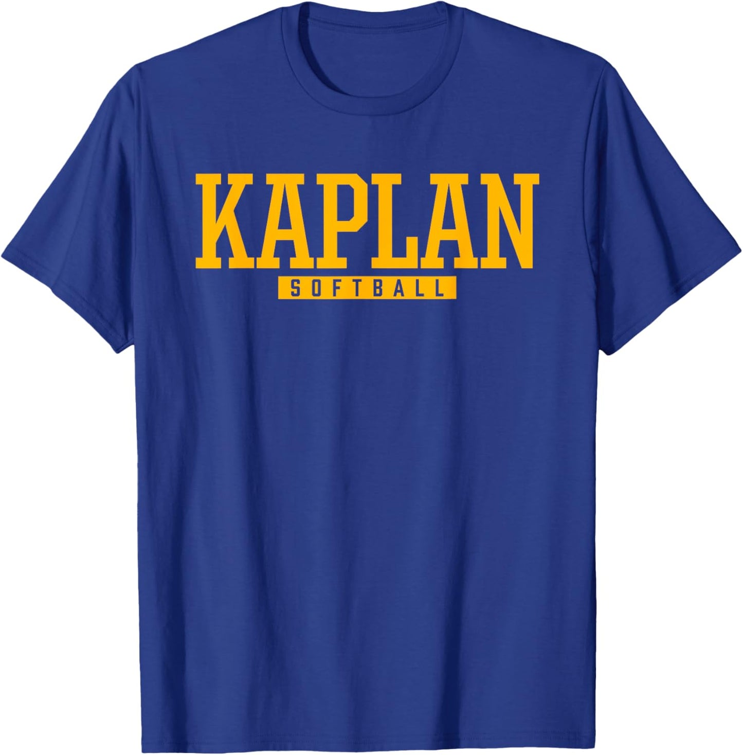 Kaplan High School Softball T-Shirt - T-Shirt | Royal