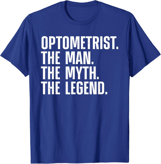 Cool Optometrist Art Dad Boys Optometry Optometrist T-Shirt - T-Shirt | Royal
