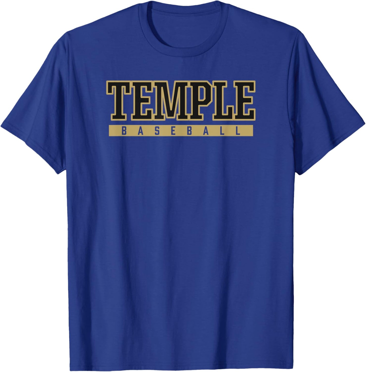 Temple High School Baseball T-Shirt - T-Shirt | Royal
