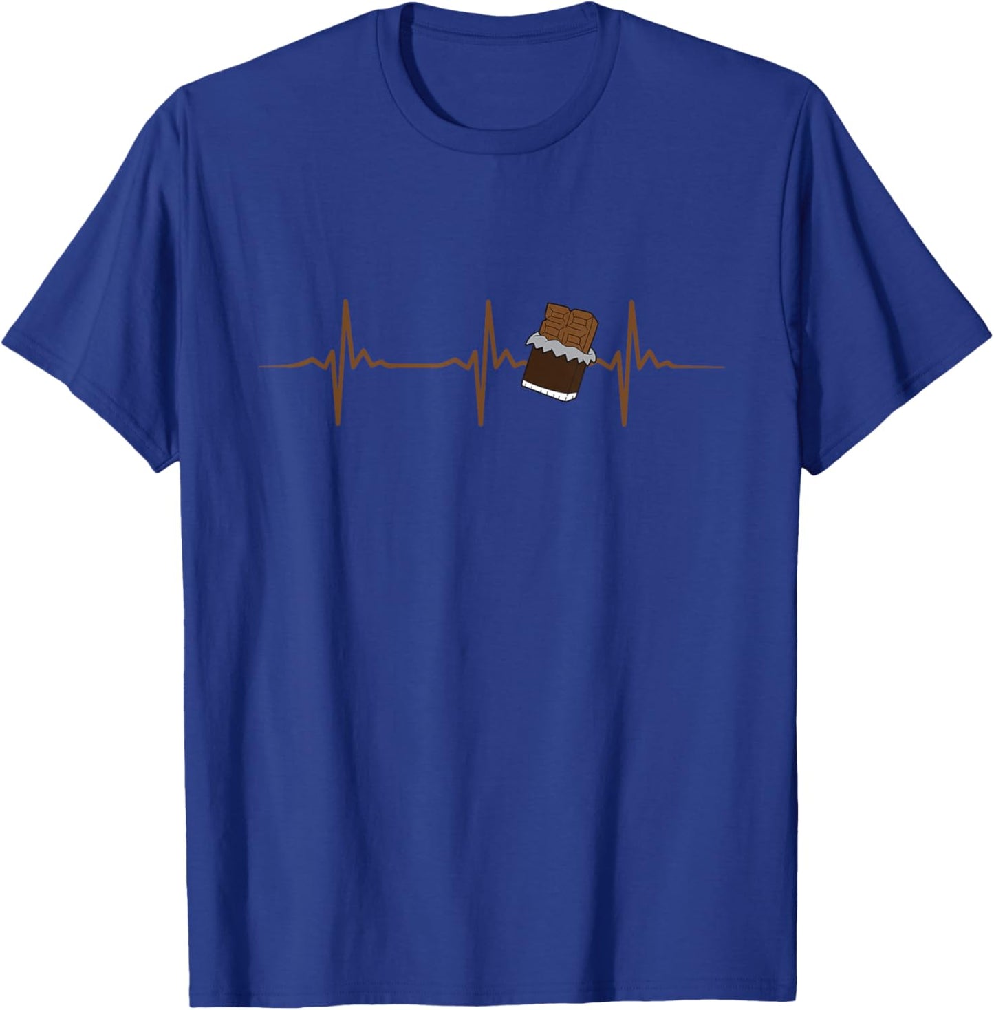 Chocolate Lover Quote Humor Chocolate Milk Chocolate Bars T-Shirt - T-Shirt | Royal