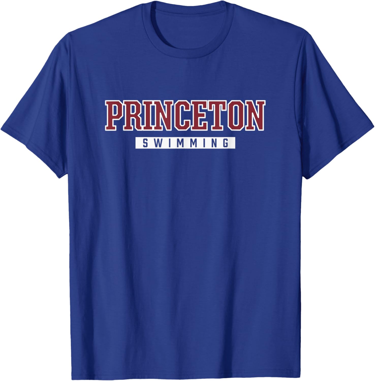 Princeton High School Swimming T-Shirt - T-Shirt | Royal