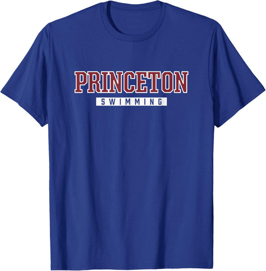 Princeton High School Swimming T-Shirt - T-Shirt | Royal
