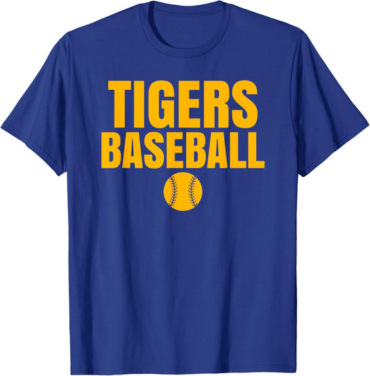 Murray Tigers Baseball T-Shirt - T-Shirt | Royal