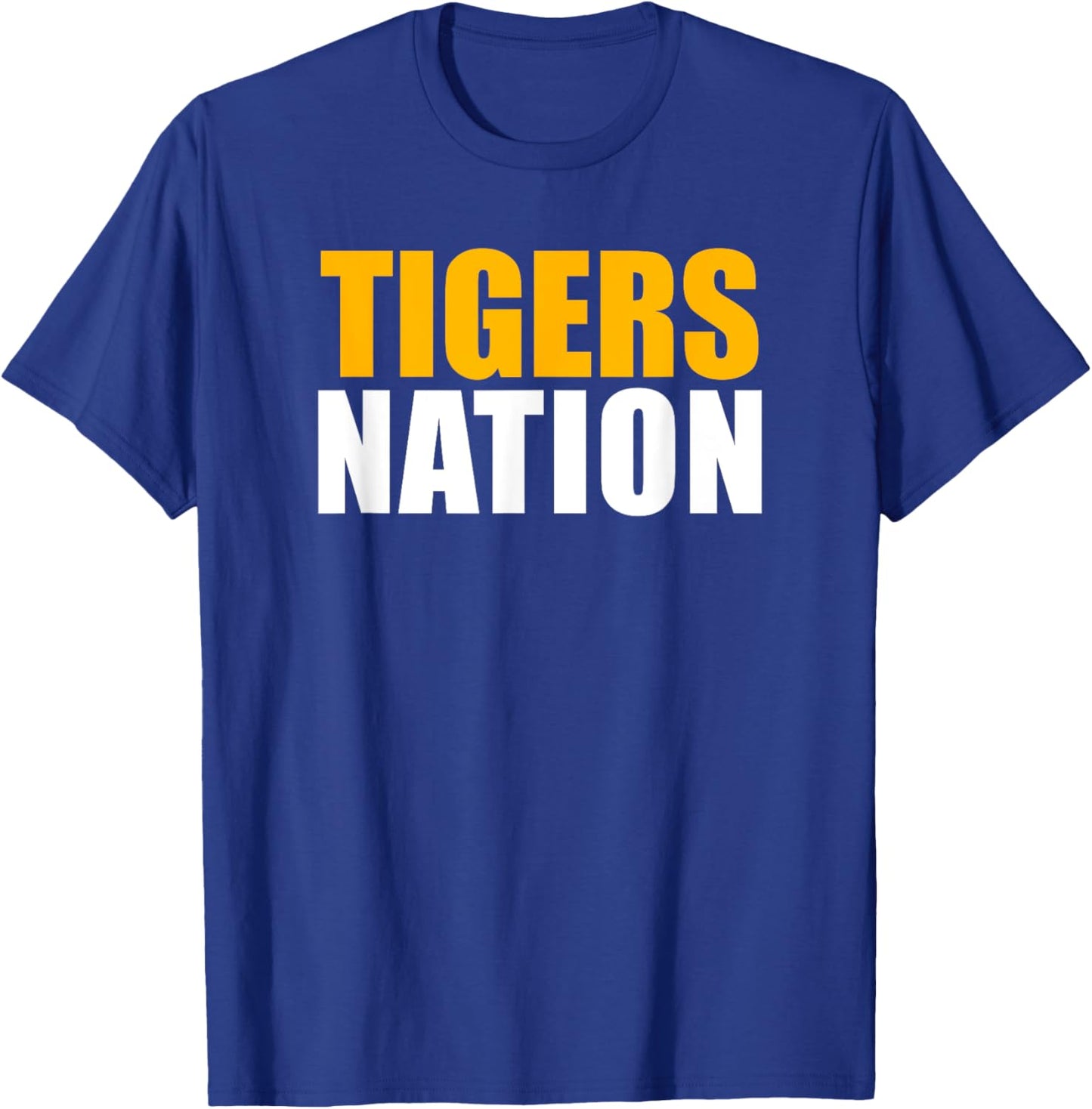Tioga Tigers Nation HS T-Shirt - T-Shirt | Royal