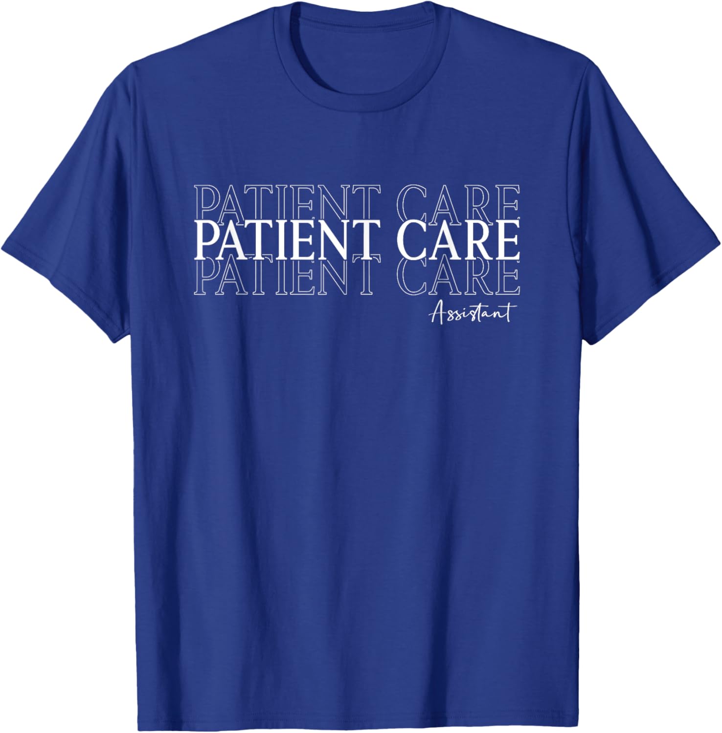 Patient Care Assistant PCA Appreciation Week Healthcare T-Shirt - T-Shirt | Royal