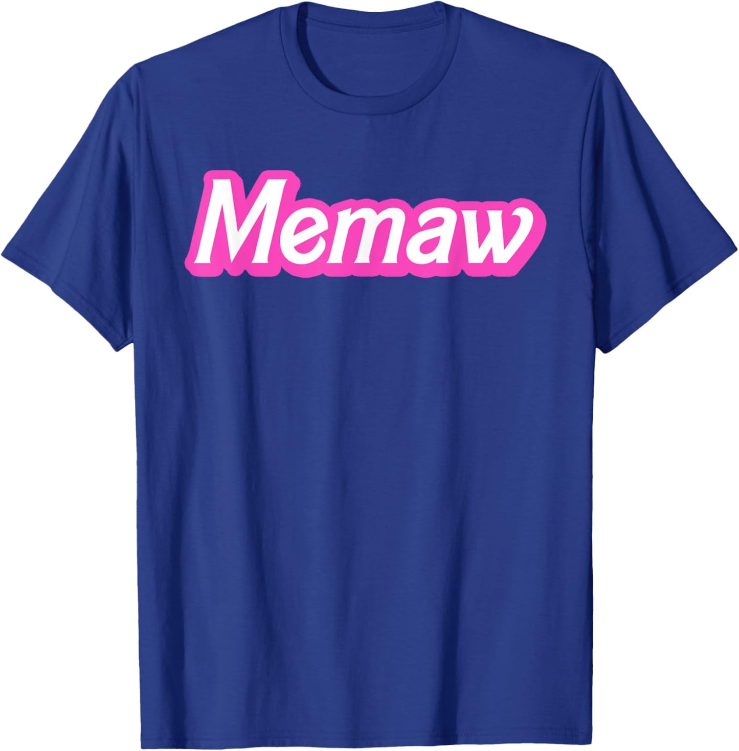 Retro Memaw Pink , Spooky Halloween Grandma T-Shirt - T-Shirt | Royal