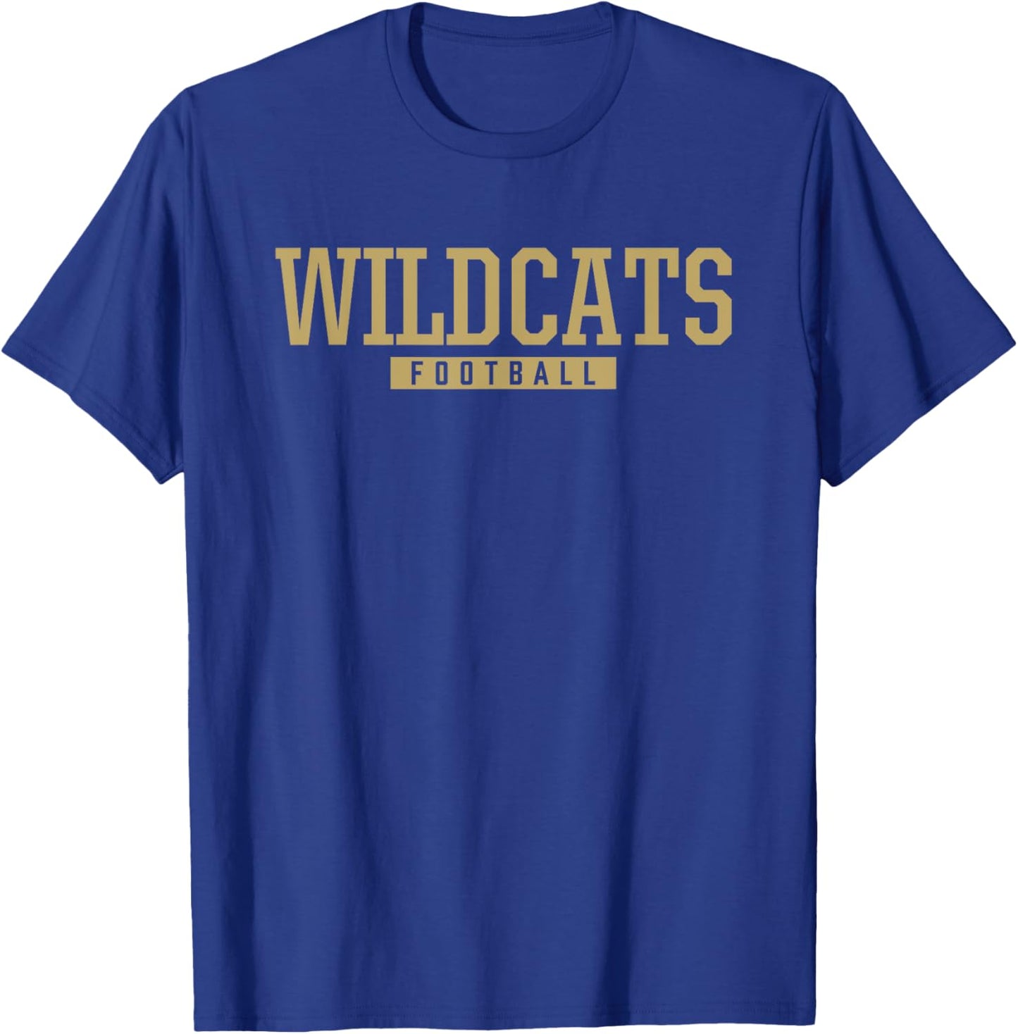 Whitney Wildcats Football HS T-Shirt - T-Shirt | Royal