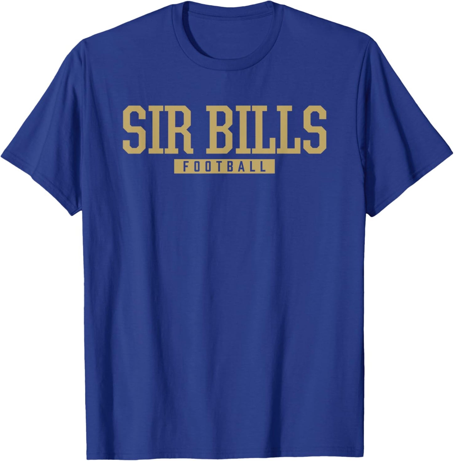 Johnstown Sir Bills Football HS T-Shirt - T-Shirt | Royal