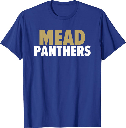 Mead Panthers Bold T-Shirt - T-Shirt | Royal