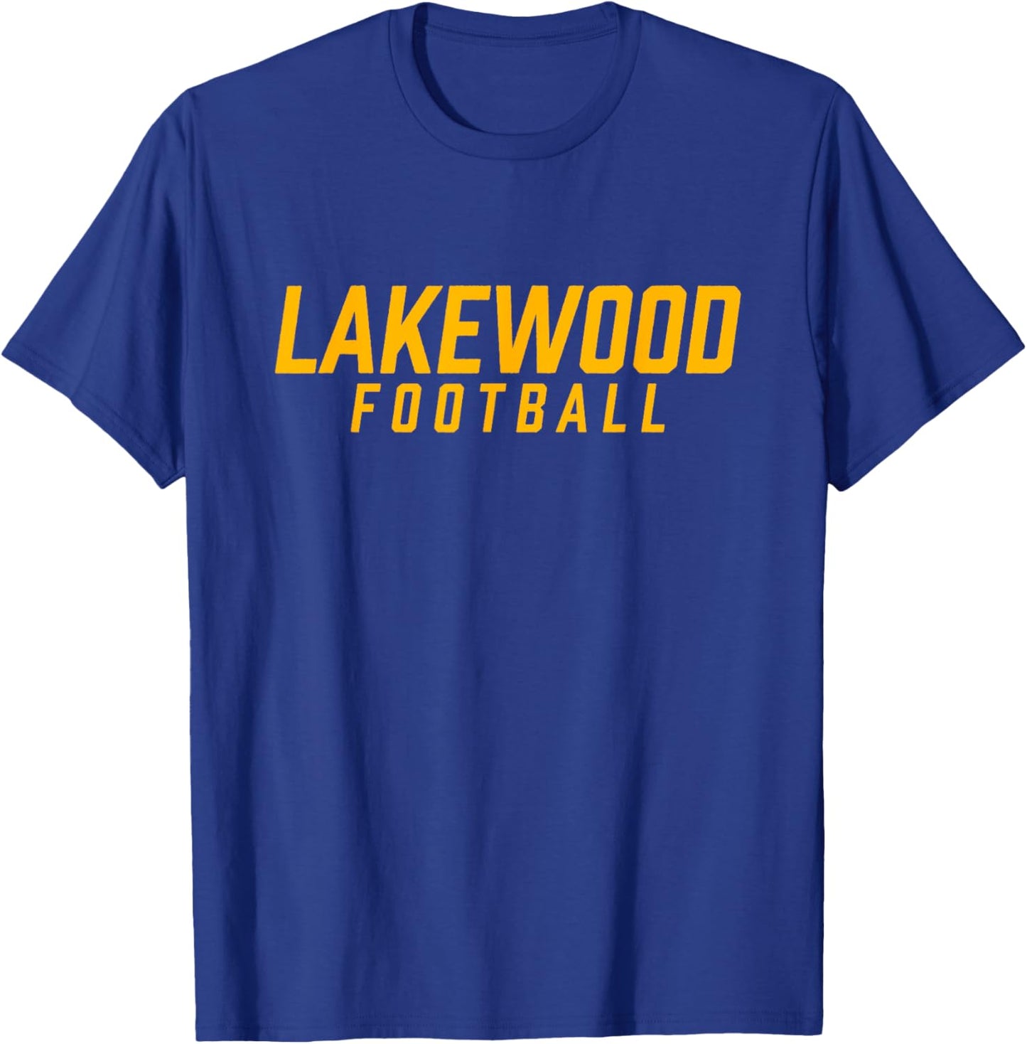 Lakewood High School Football Team T-Shirt - T-Shirt | Royal
