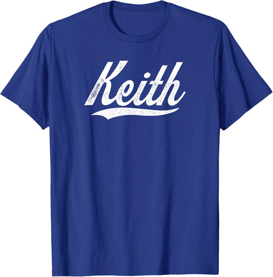 Distressed Script Colt Keith Prospect Baseball Fan Gear T-Shirt - T-Shirt | Royal
