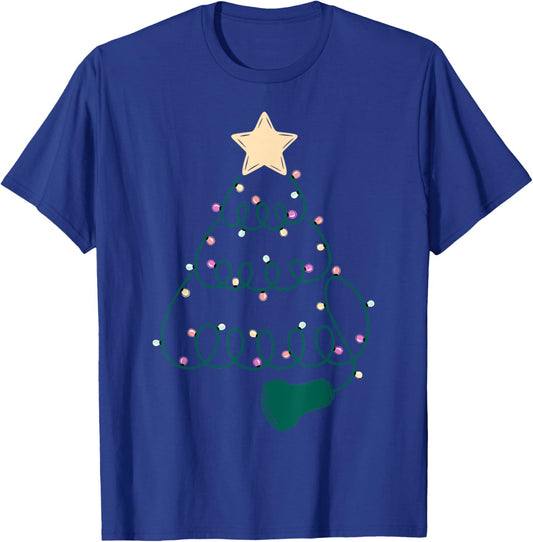 Sonographer Christmas Tree Ultrasound MFM Sonography Tech T-Shirt - T-Shirt | Royal